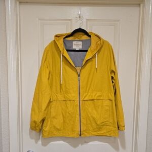 Weatherproof Yellow Rain Jacket